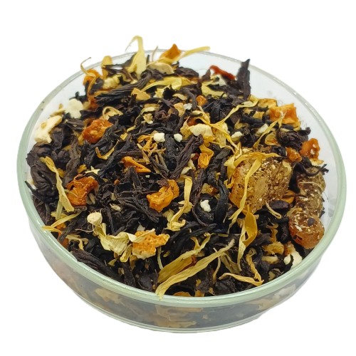 herbata czarna blask lampionów